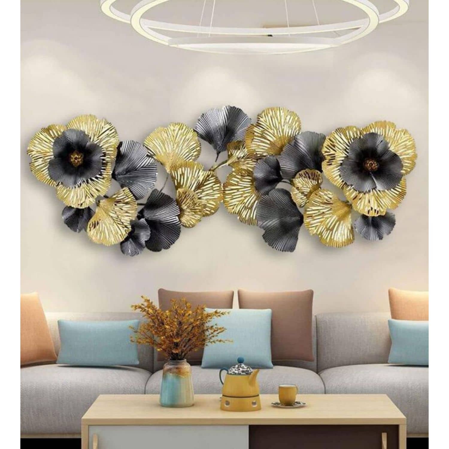 Astra Metal Wall Art (60 X 23Inches)