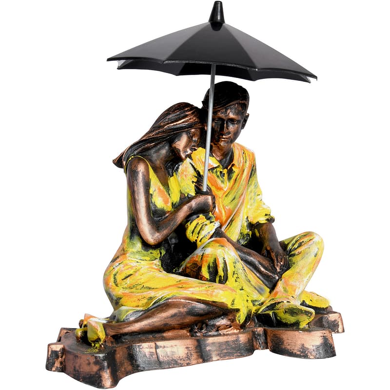 Romantic Love Couple Figurine Statue 3
