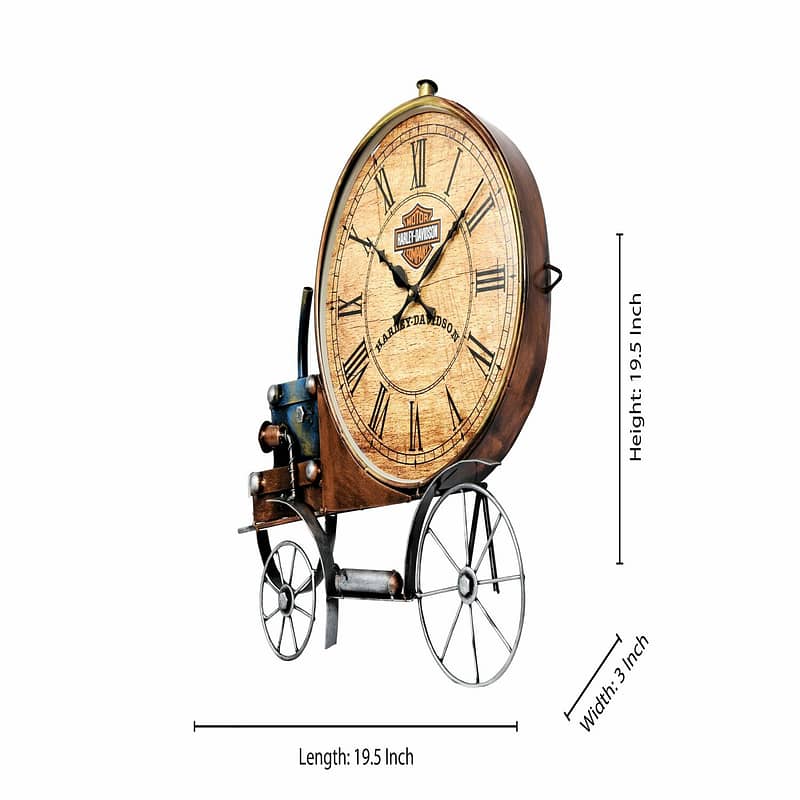 Analog Antique Engine Wall Clock