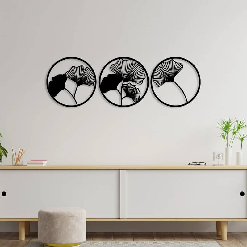 Fillable Flower Metal Wall Art