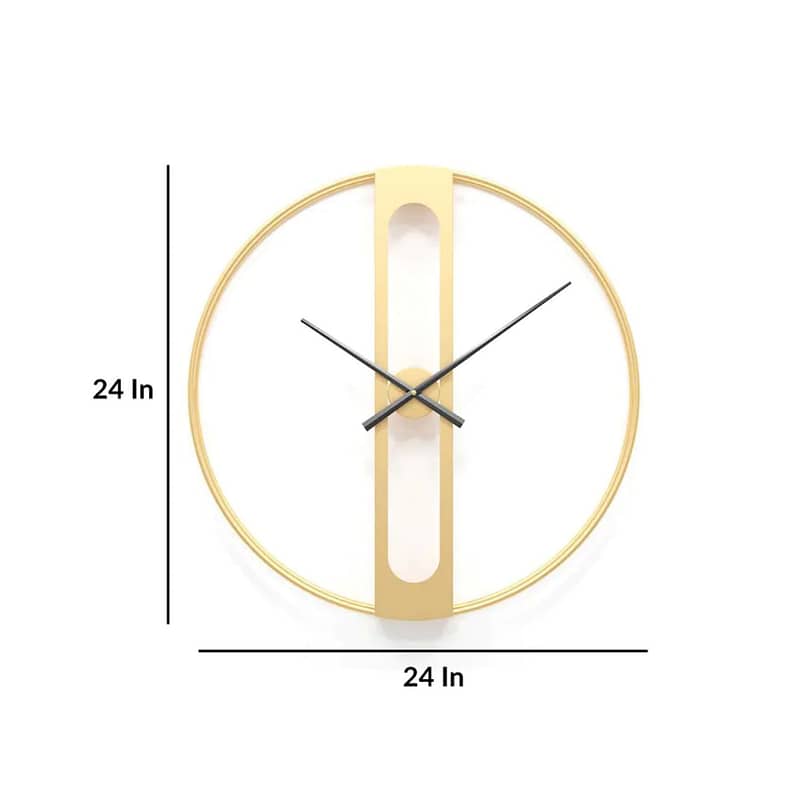 Central Round Wall Clock 3